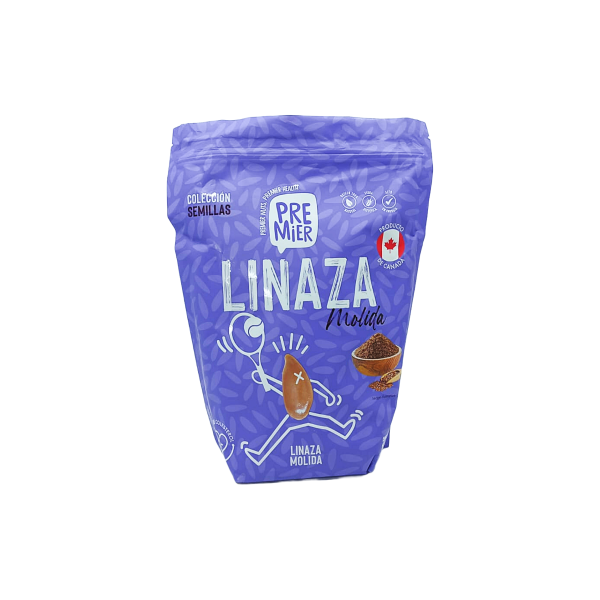 LINAZA MOLIDA 12 BOLSAS DE 1 KG PREMIER