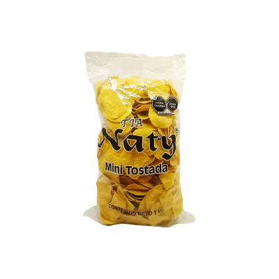 TOSTADA PARA NACHOS NATY BOL 1KG