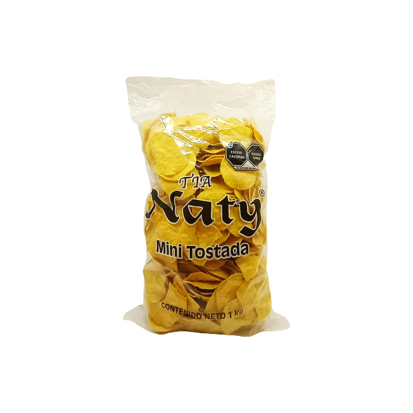 TOSTADA PARA NACHOS NATY BOL 1KG