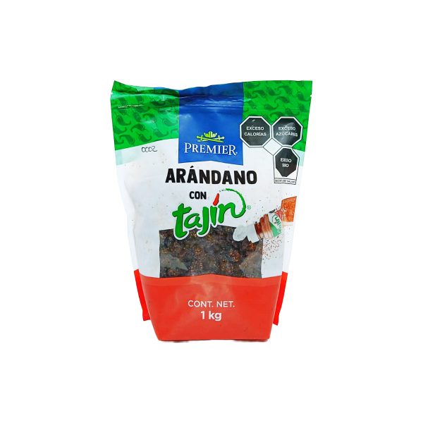 ARANDANO CON TAJIN 12/1KG BOLSA PREMIER