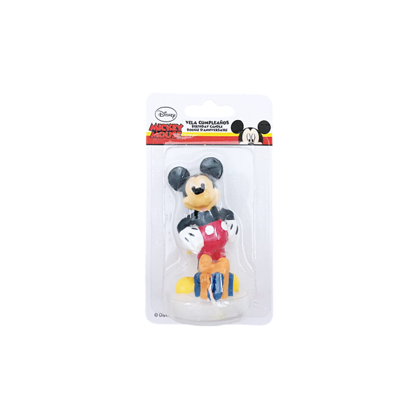 VELA 3D MICKEY 8 CM 346027 DEKORA