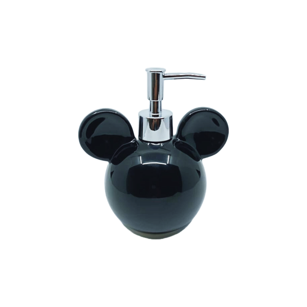 DISPENSADOR DE JABON CERAMICA MICKEY 335ML 2415-3621