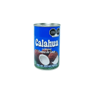 CALAHUA CREMA DE COCO 24X480ML