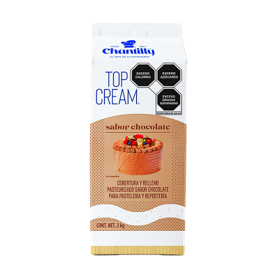 CHANTILLY TOP CREAM CHOCOLATE 4X2LT