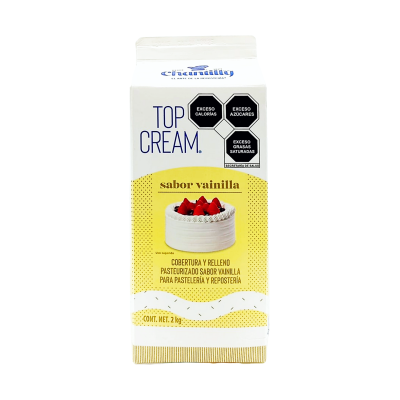 CHANTILLY TOP CREAM VAINILLA 4X2LT