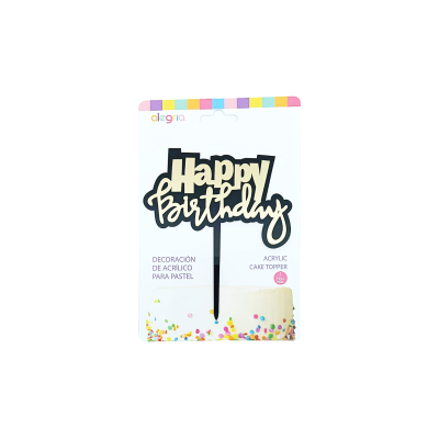 DECO ACRIL HAPPY BIRTHDAY DORADO CTP000834