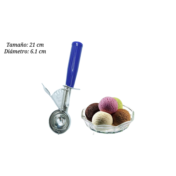 CUCHARA PARA HELADO PURPURA ABCO 4-1006-P