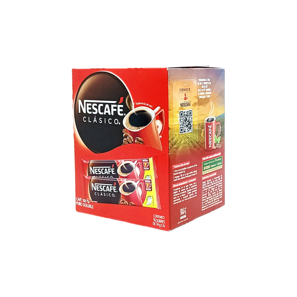 NESCAFE CLASICO SOBRE 6/16/14GR