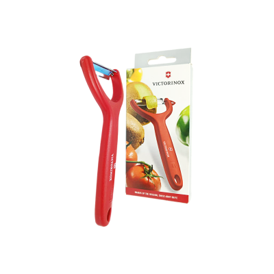 PELADOR TOMATE/KIWI, DENTADO, INOX, ROJO 7.6079.1 VIC