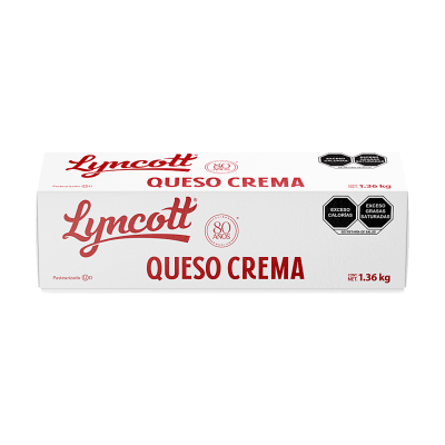 QUESO CREMA LYNCOTT 10X1.36 KG