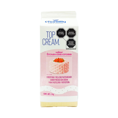 CHANTI TOP CREAM FRESAS C/CREMA 4X2LT