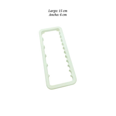 CORTADOR PLAST BORDES ONDULADOS  15X6 CM CTR00000303