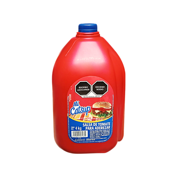 SALSA CATSUP GARRAFA DE 4KG (MI CATSUP)