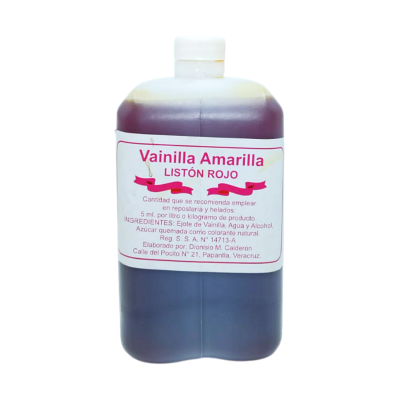 VAINILLA LISTON ROJO 1LT