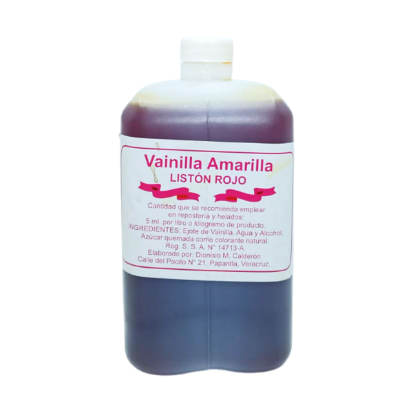 VAINILLA LISTON ROJO 1LT