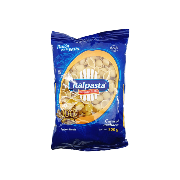 PASTA CARACOL MEDIANO 20X200GRS