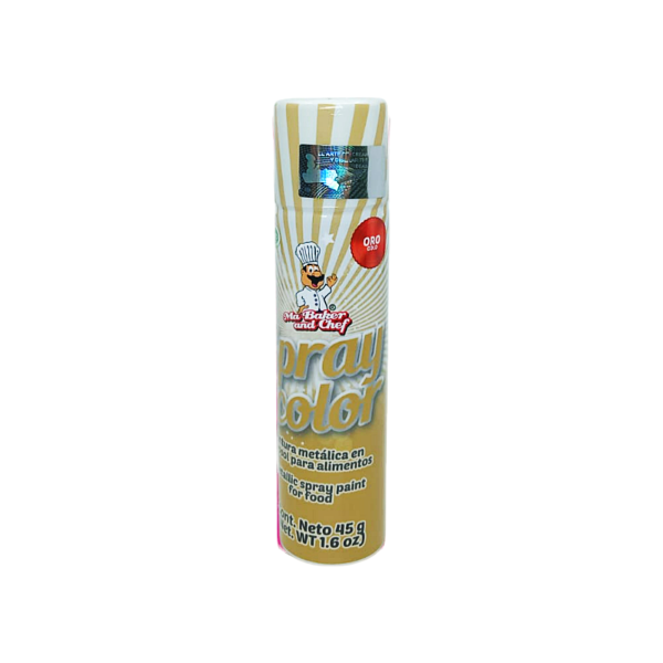 COLOR SPRAY ORO 45GR BAKER