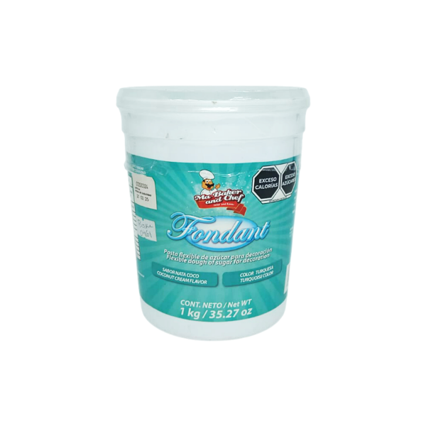 FONDANT TURQUEZA BAKER 1KG