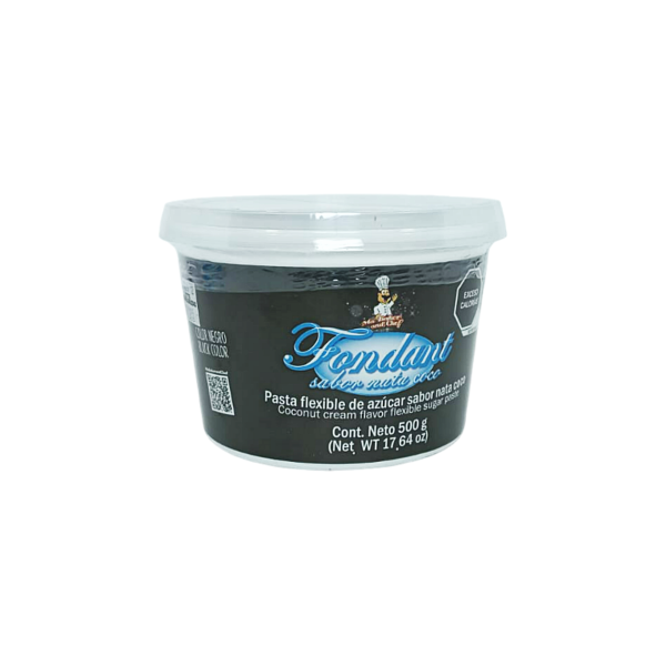 FONDANT NEGRO BAKER 500GR