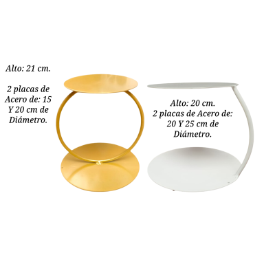 BASE P/ PASTEL SET SEPARADOR ANILLO Y FLOTANTE