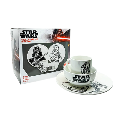 VAJILLA 12PZ STAR WARS 2415-3089