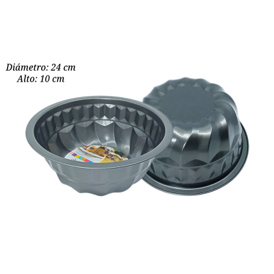 MOLDE AA BUNDT 24X10CM TOL001141