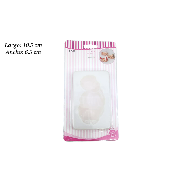 MOLDE SILICON CHICO BEBE COL 661686289