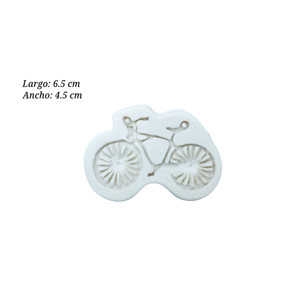 MOLDE SILICON MINI BICICLETA COL 661680810