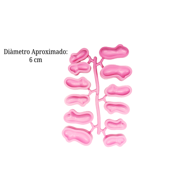 MOLDE PARA FOMI BRAZITOS FOFUCHA 31130