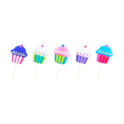 VELAS PALILLO CUPCAKES 5PZ 84-039 CND00000022