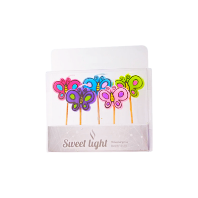 VELA SWET LIGHT PICK MARIPOSA 5PZ  SL-001