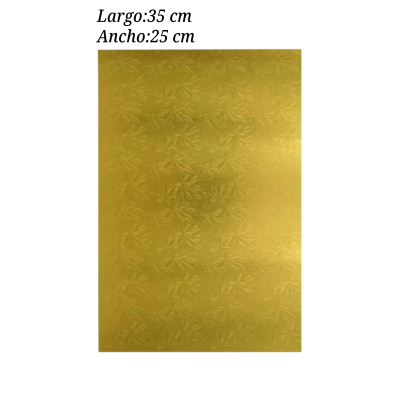 BASE ORO 35X25CM PQ5PZ COT000671