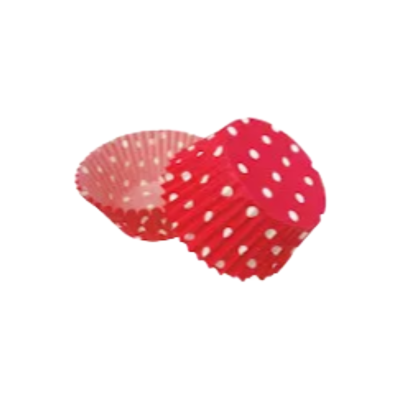 CAPACILLO STD POLKA DOT ROJO 100PZ 4-2702