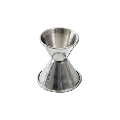 JIGGER DOBLE A INOX 28ML, 56ML J-5