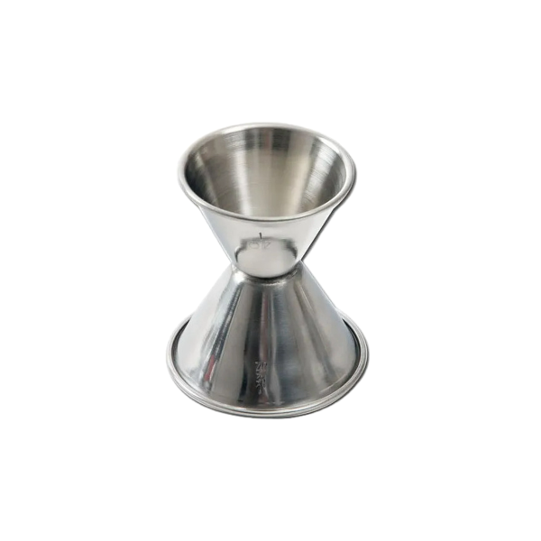 JIGGER DOBLE A INOX 28ML, 42ML J-4