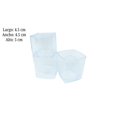 VASO DOBLE CRISTAL GUA 1.5OZ 44.36ML PQ10PZ XB-G01C