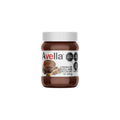 CREMA DE AVELLANAS12X340GR ALCEDA 180102