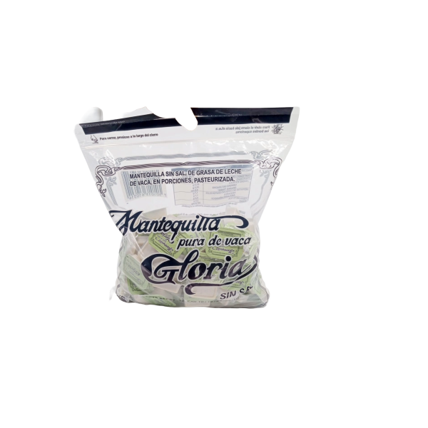 MANTEQUILLA GLORIA 10GR BOLSA DE 1KG