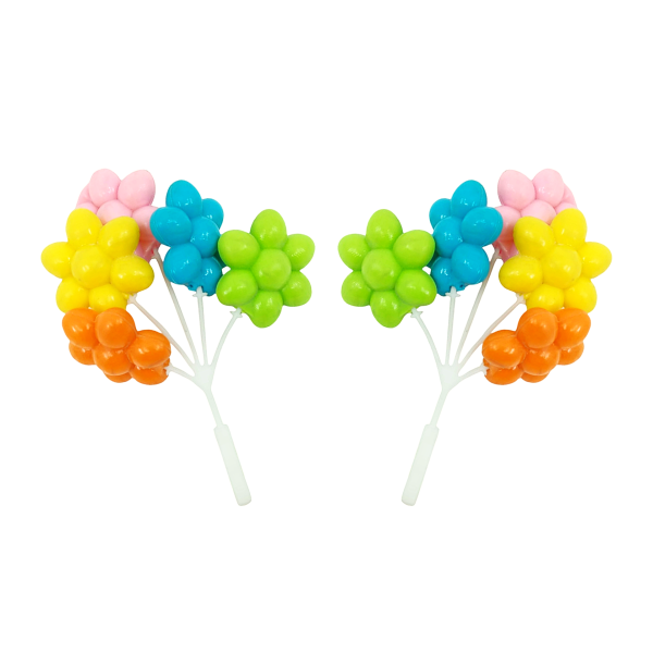 RACIMO DE GLOBOS FLOR 36PZ 58805/74