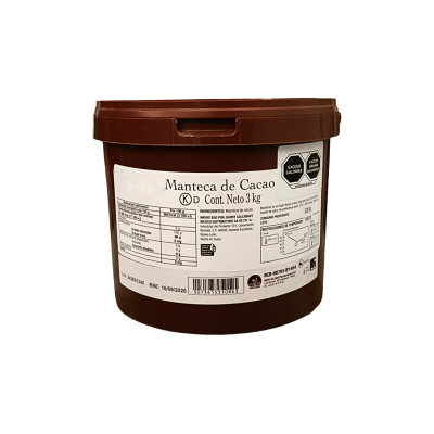 MANTECA CACAO 3KG NCB-HD703-BY-654