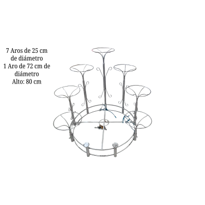 BASE PARA PASTEL CLARINES DE 7 MARBADE