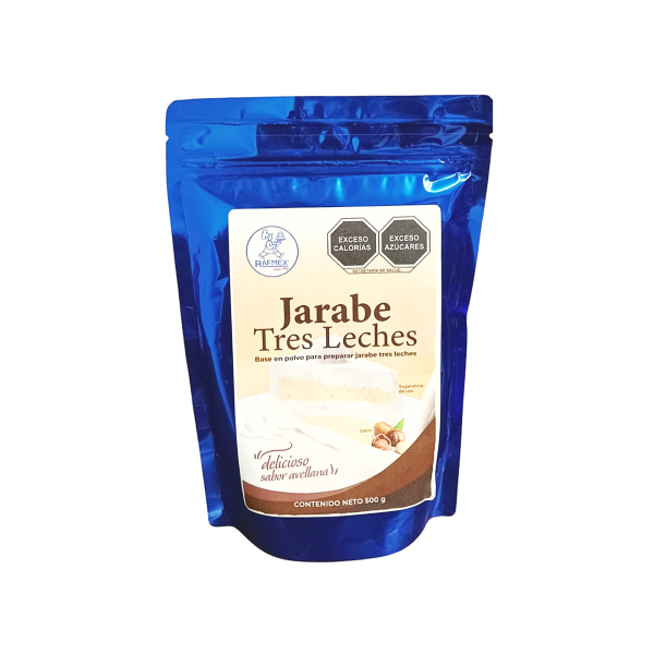 JARABE TRES LECHES EN POLVO 500GR CJ10PZ RAFMEX 70113