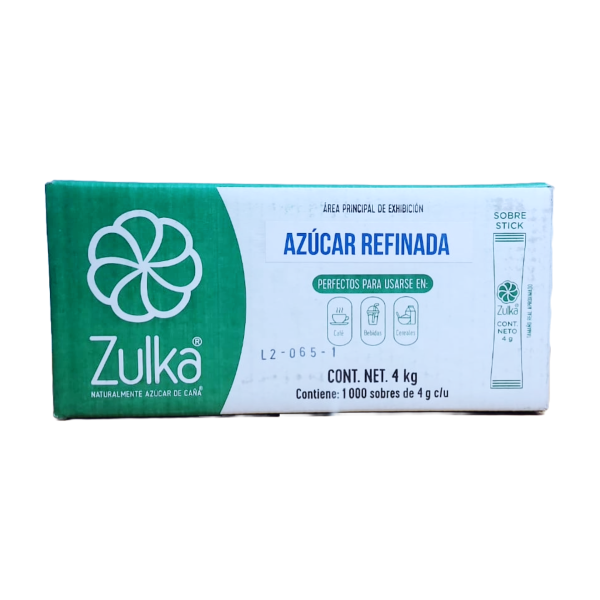 AZUCAR STANDAR 2 STICK 4GR/1000 SOBRES VERDE