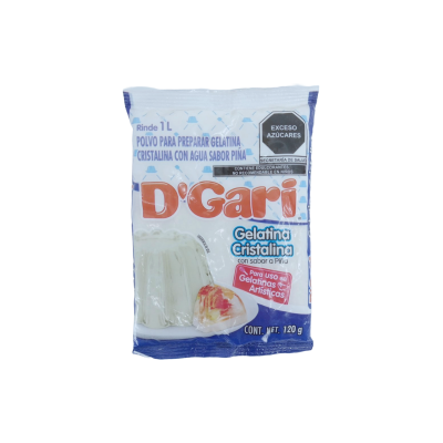 GELATINA D´GARI CRISTALINA 50/120G