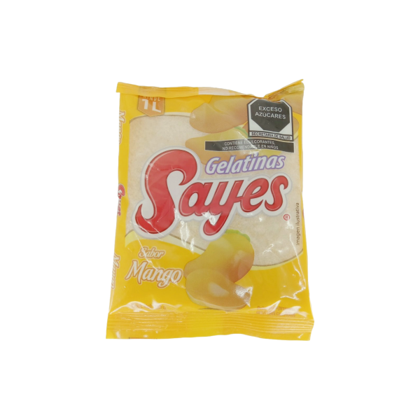 GELATINA SAYES SABOR MANGO 50/120GRS