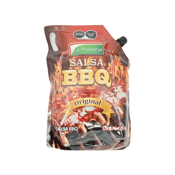 SALSA BBQ 6X3KG PRATERIA STANDING POUCH