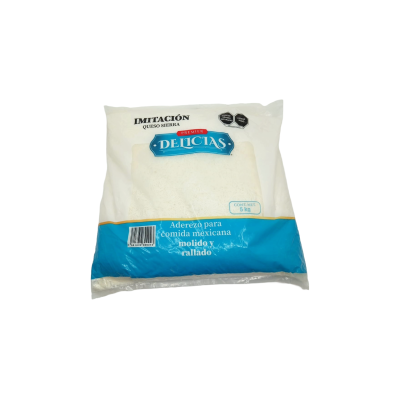 QUESO RALLADO SIERRA PREMIER 4X5KG DELIAS