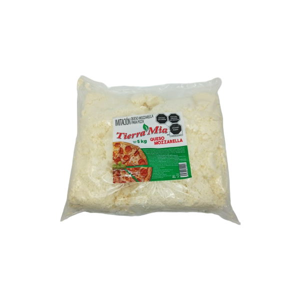 QUESO TIERRA MIA 2X5KG (-0) CUBICADO PARA PIZZA