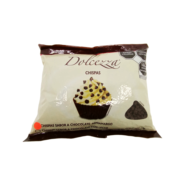 CHIPS SEMIAMARGO 10X1KG 411 6527 DOLCEZZA