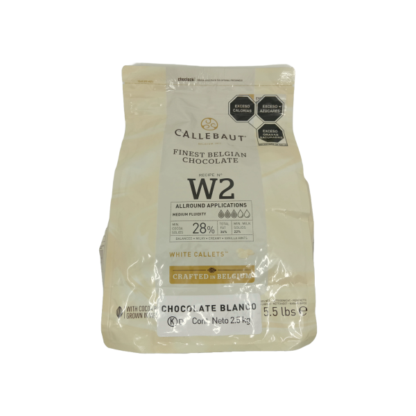 CHOCOLATE CALLEBAUT BLANCO WS-US-U76 2.5KG